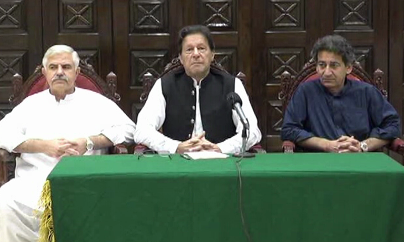 سپریم کورٹ پروٹیکشن دے ،لاکھوں عوام اسلام آباد لا کر دکھاؤں گا : عمران خان 