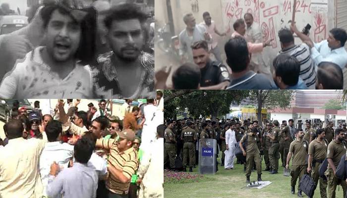 پنجاب میں ضمنی انتخابات کے دوران ہنگامہ آرائی اور کارکنوں میں تصادم کے واقعات