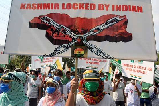 کشمیر: بھارتی فوجی محاصرے کے 3 سال مکمل ،پاکستان سمیت دنیا بھر میں آج یوم استحصال منایا جا رہا ہے