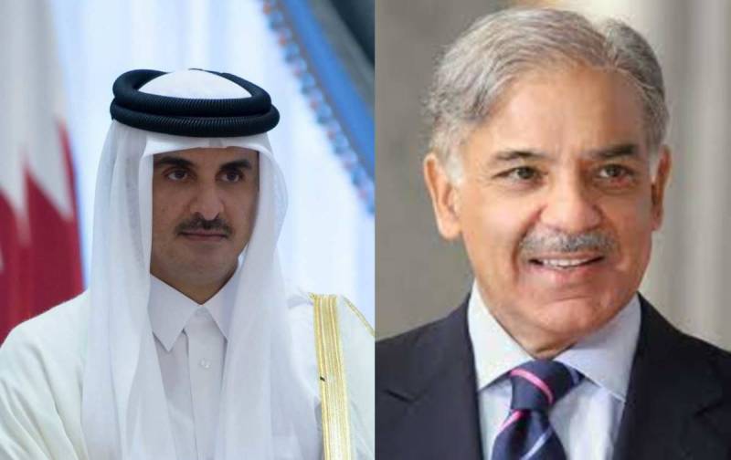 وزیر اعظم اور امیر قطر کے درمیان رابطہ ،باہمی دلچسپی کے امور پر تبادلہ خیال 