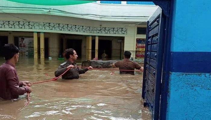 سوات میں سیلابی ریلا سکولوں میں داخل