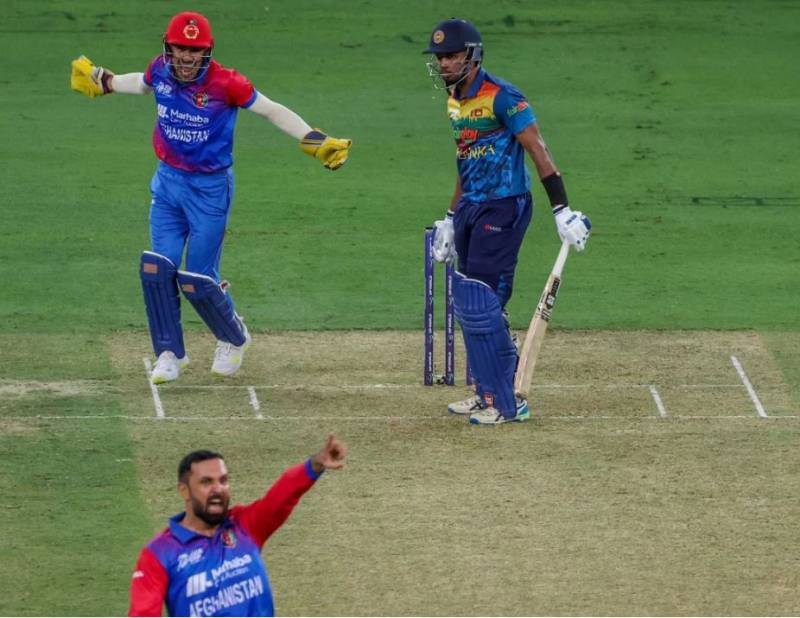 ایشیا کپ ، افغانستان نے سری لنکا کو 8 وکٹوں سے شکست دیدی 