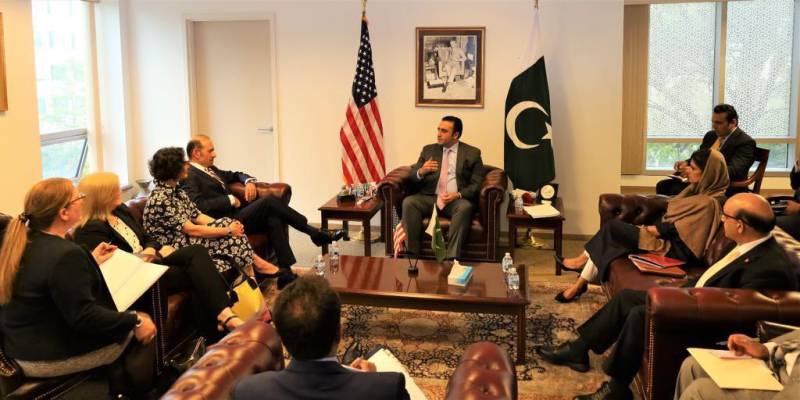 وزیر خارجہ بلاول بھٹو سے امریکی نمائندہ خصوصی کمرشل و کاروباری امور دلاور سید کی ملاقات 