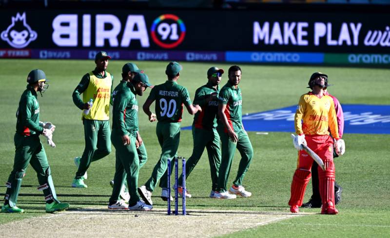 بنگلہ دیش نے سنسنی خیز مقابلے کے بعد زمبابوے 3 رنز سے شکست دیدی