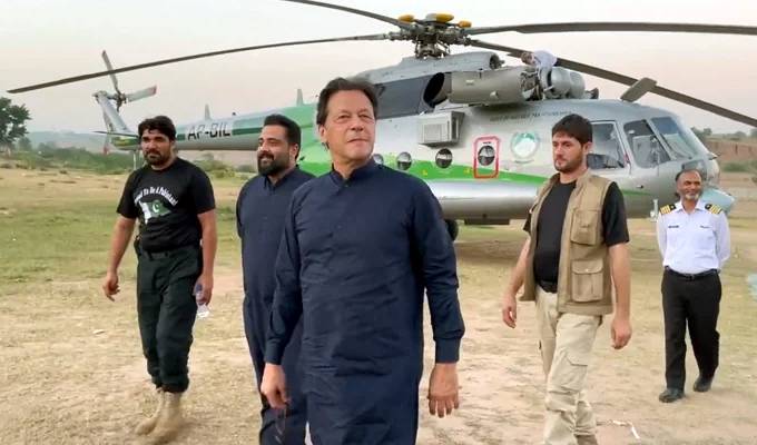 عمران خان ہیلی کاپٹر کے ذریعے راولپنڈی پہنچیں گے