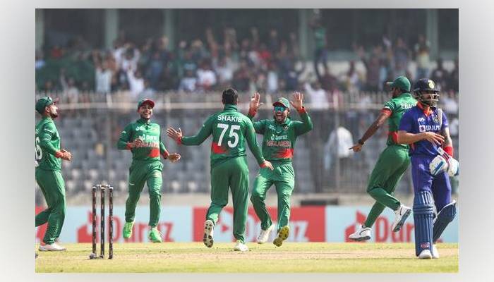 بنگلا دیش نے دوسرے ون ڈے میچ میں بھارت کو شکست دیکر سیریز اپنے نام کرلی