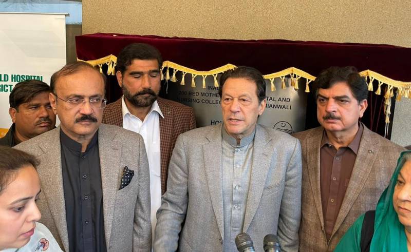 عمران خان نے میانوالی مدر چائلڈ ہسپتال کا افتتاح کر دیا