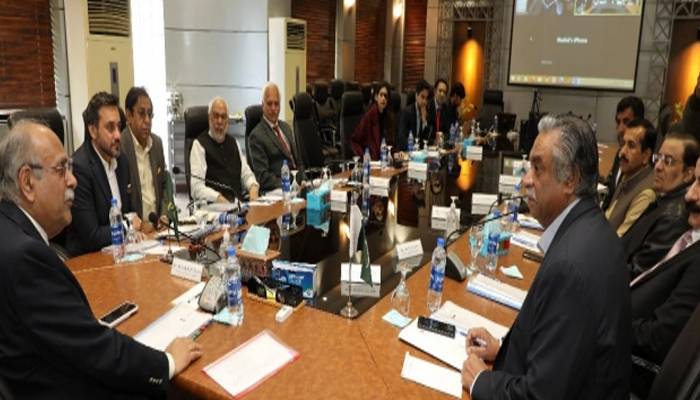 چیئرمین نجم سیٹھی کی زیر صدارت قذافی اسٹیڈیم میں پی سی بی مینجمنٹ کمیٹی کا اہم اجلاس جاری 