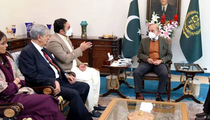 وزیر خارجہ بلاول بھٹو کی وزیراعظم شہباز شریف سے ملاقات