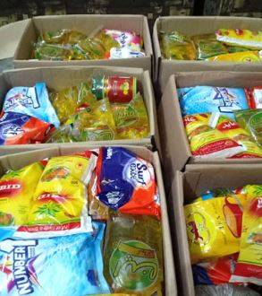ولیمے میں مہمانوں کو کھانا دینے کے بجائے راشن بیگز کی تقسیم