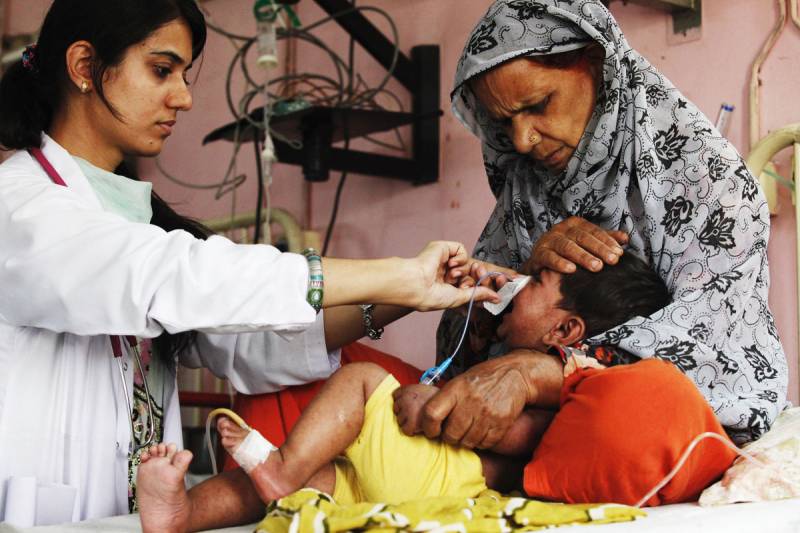 راولپنڈی میں خسرے کی وبا پھوٹ پڑی 