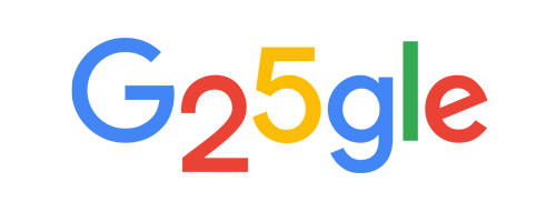 گوگل 25 سال کا ہو گیا، خصوصی ڈوڈل جاری