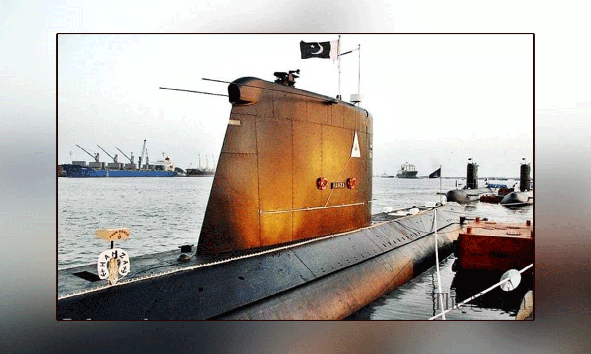 The Hangor submarine, which fought in the 1971 Pak-India war