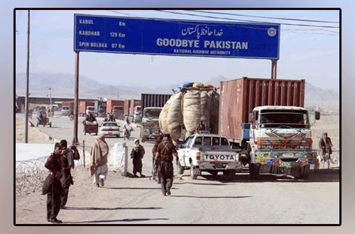 Record decline in bilateral trade between Pakistan and Afghanistan