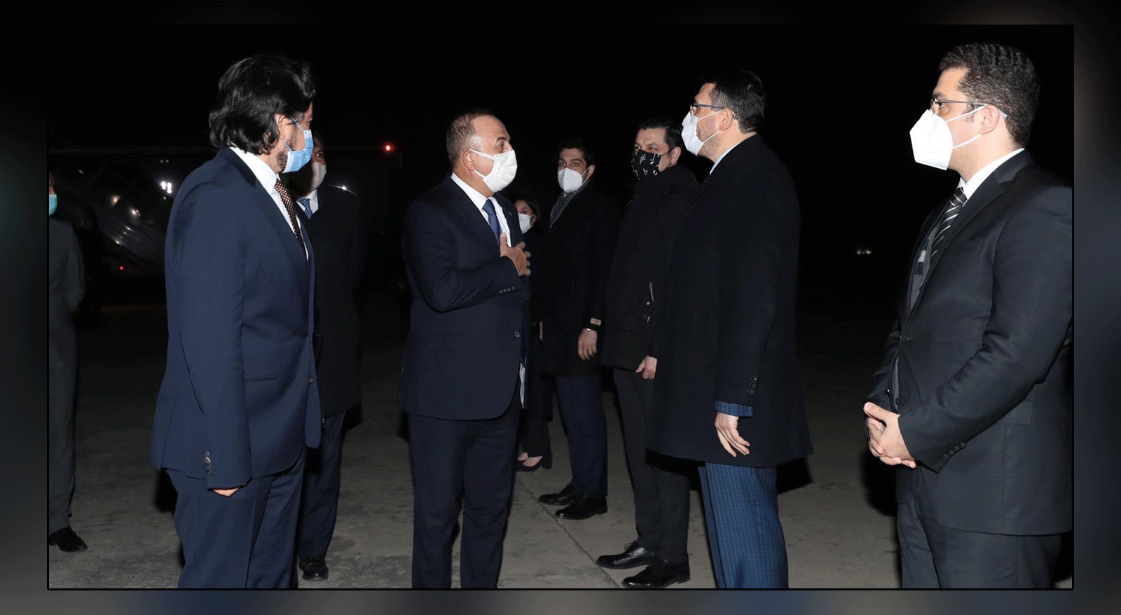 Turkish Foreign Minister arrived in Pakistan with a large delegation