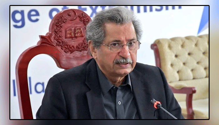 Federal Education Minister Shafqat Mahmood also fell victim to the corona virus