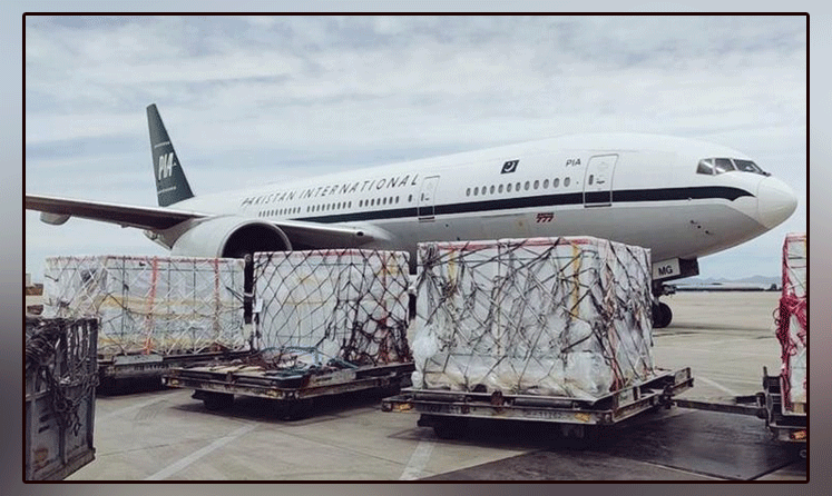 The special plane arrived in Islamabad with 2 million doses of corona vaccine