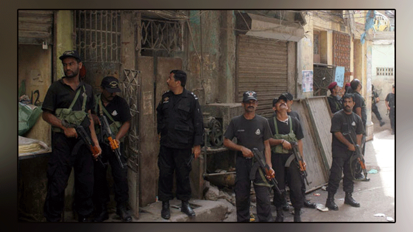 Johar Town blast: Security forces raid the house of accused Paul David in Karachi