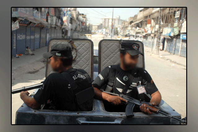 In Peshawar, a policeman shot and killed his own comrades