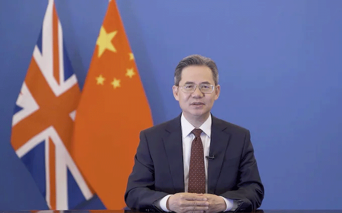 China's ambassador Zheng Zeguang banned from UK Parliament