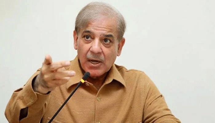 Shahbaz Sharif accused the government of endangering national security